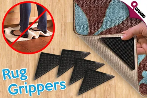 From QR25 Keep those Carpets & Rugs in Place with a Pack of Reusable Rug Grippers! (Up to QR78 Value)